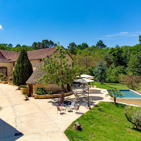 Aux Bories De Marquay, Chambres D'Hotes B&B Avec Piscine Et Spa Pres De Sarlat エクステリア 写真