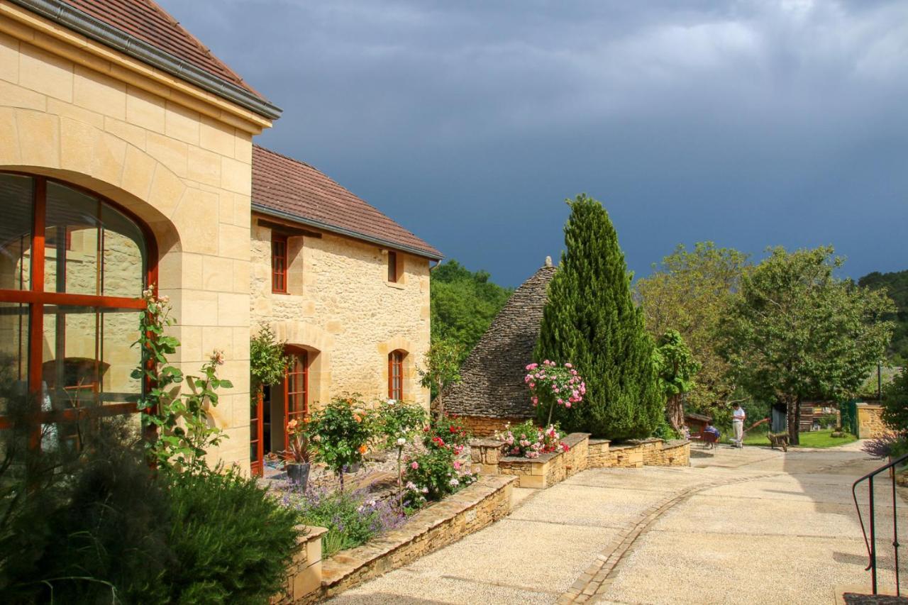 Aux Bories De Marquay, Chambres D'Hotes B&B Avec Piscine Et Spa Pres De Sarlat エクステリア 写真