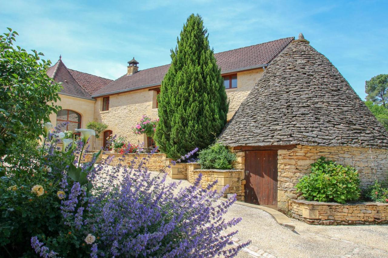 Aux Bories De Marquay, Chambres D'Hotes B&B Avec Piscine Et Spa Pres De Sarlat エクステリア 写真
